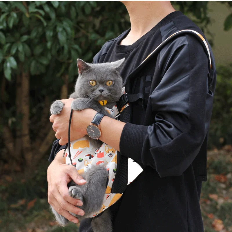 Adjustable Pet Carrier Backpack for Travel and Hiking - Smarsty