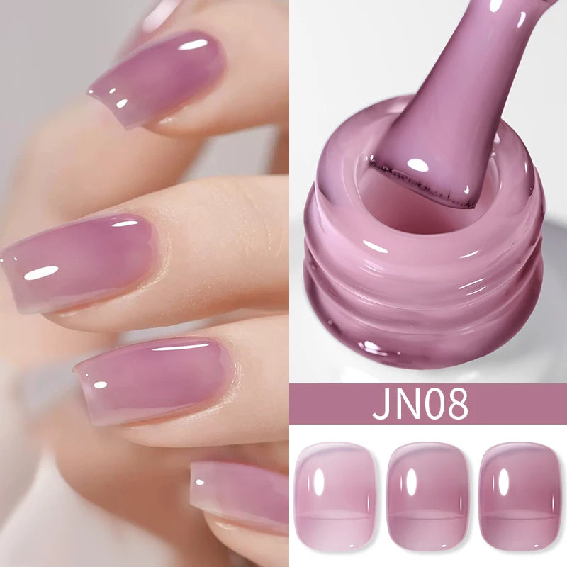 Born Pretty 10ml Translucent Jelly Gel Polish - Smarsty