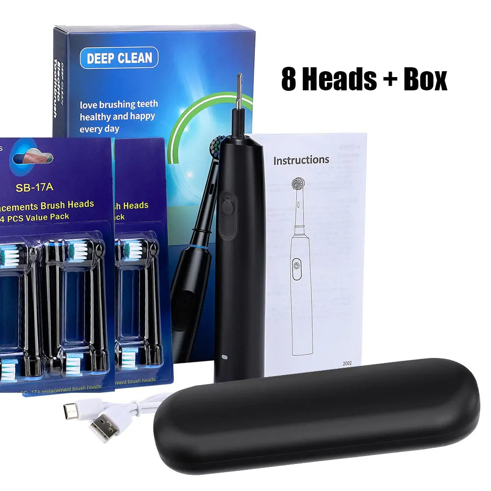 Waterproof Electric Toothbrush with 5 Cleaning Modes - Smarsty