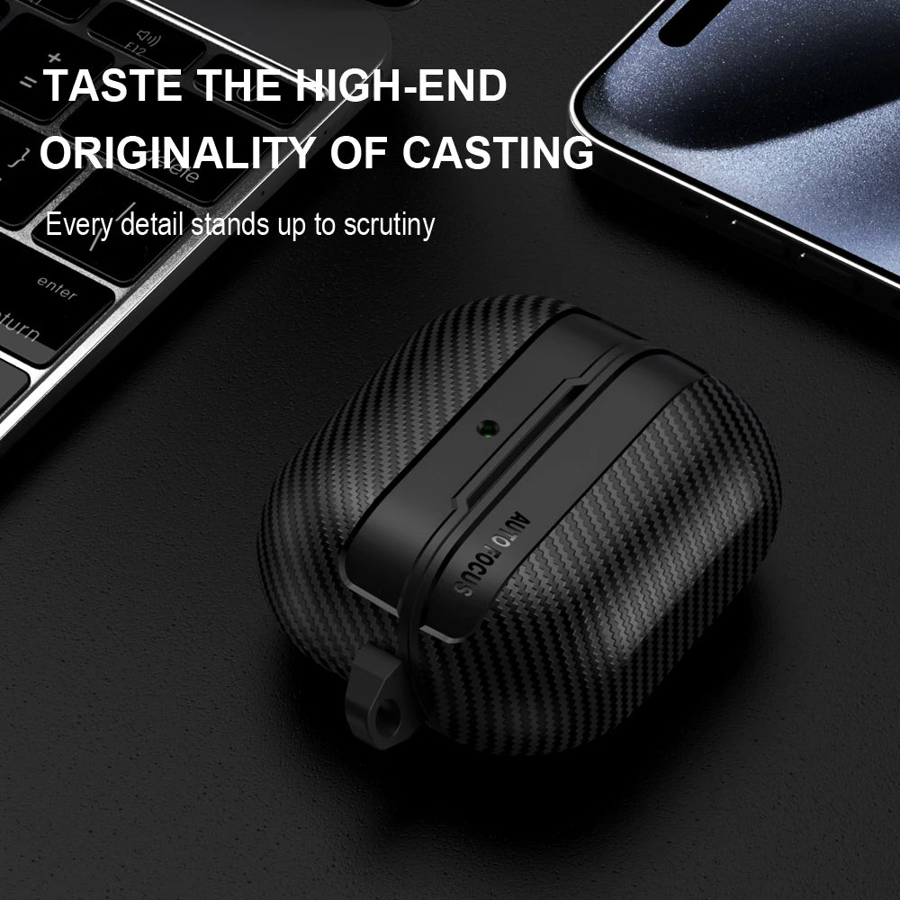 Carbon Fiber Earphone Case for Samsung Galaxy Buds 3 - Smarsty
