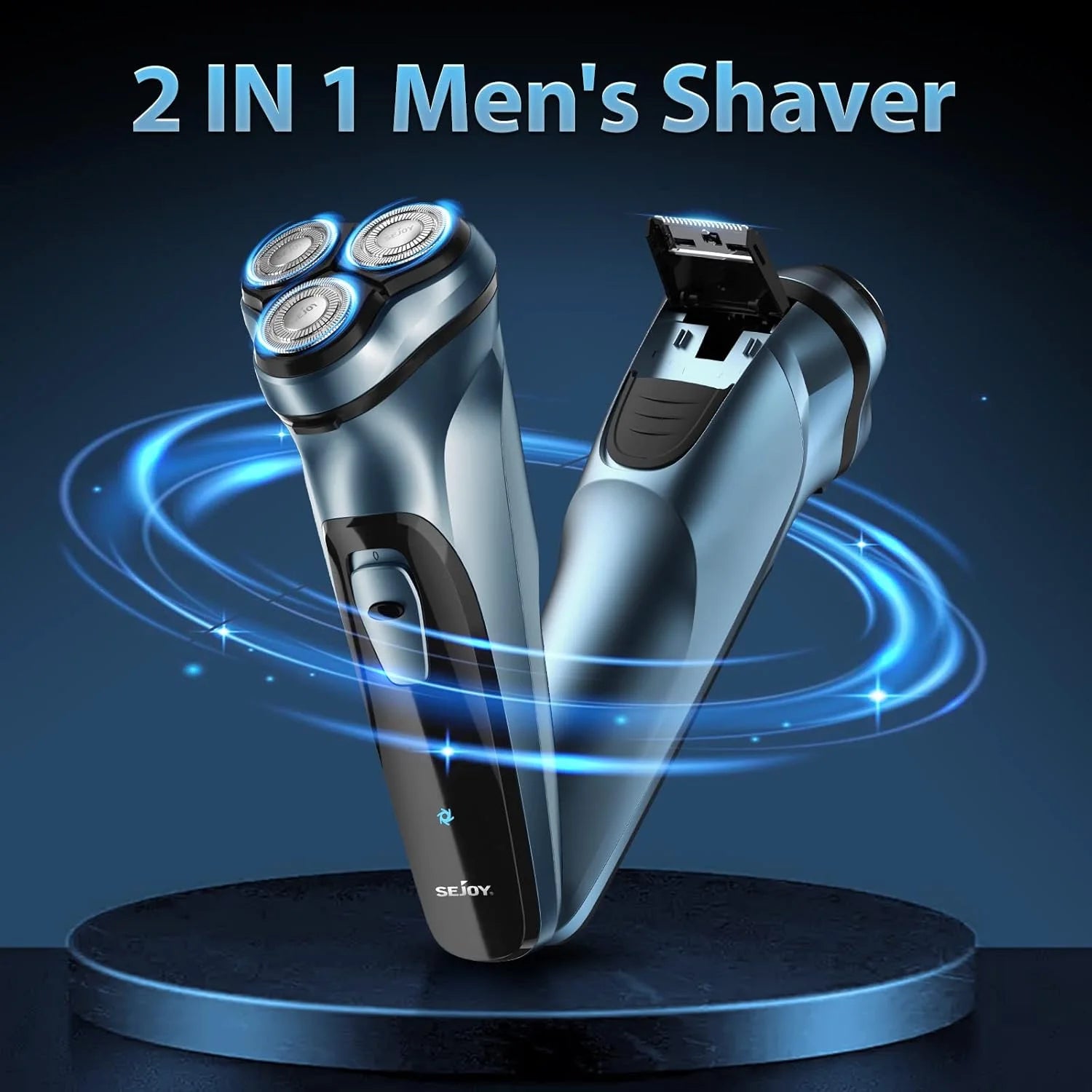 Sejoy Electric Razor for Men Rechargeable Electric Razor Shaving Machines Mens Electric Shavers,