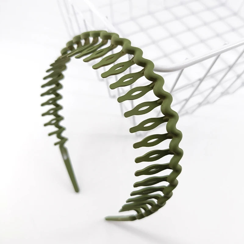 Frosted Color Non-Slip Hair Clip Headbands - Smarsty