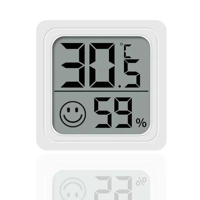 1/2/3/4/6PCS Mini LCD Digital Thermometer Hygrometer Indoor Room Temperature Humidity Meter Sensor Gauge Weather Station Set