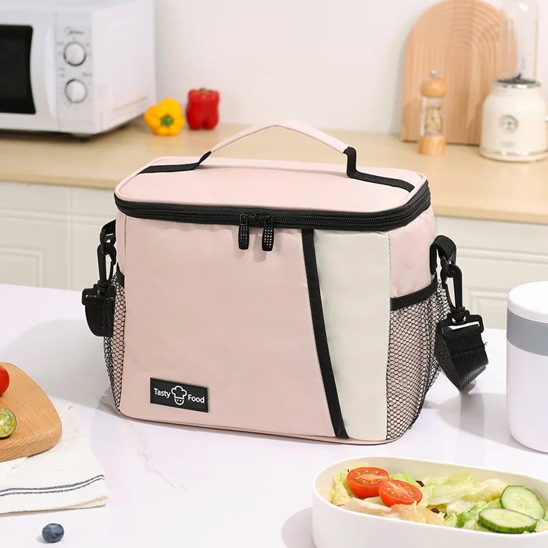 Insulated Lunch Bag Large Unisex Keeps Food Fresh All Day - Smarsty