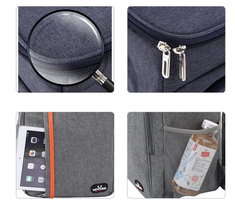 18L Portable Thermal Lunch Bag Insulated Cooler Case - Smarsty