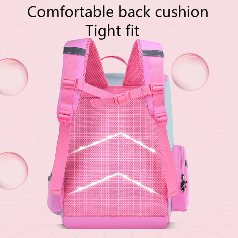 Unicorn Kids Backpack Waterproof School Bag for Girls - Smarsty