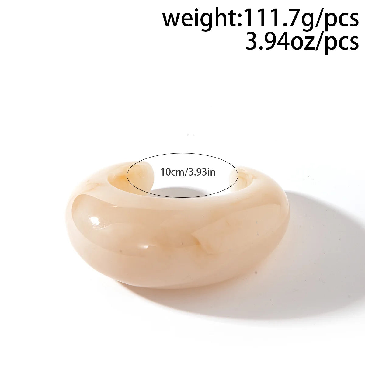 Vintage Punk Resin Acrylic Bangle Bracelets for Unisex - Smarsty