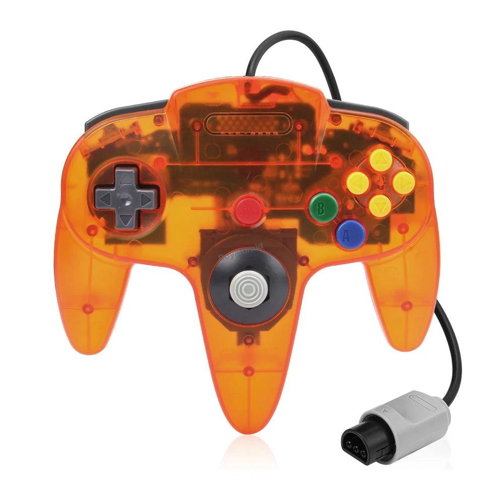 N64 Classic Wired Gamepad Controller With 8 Color Options - Smarsty