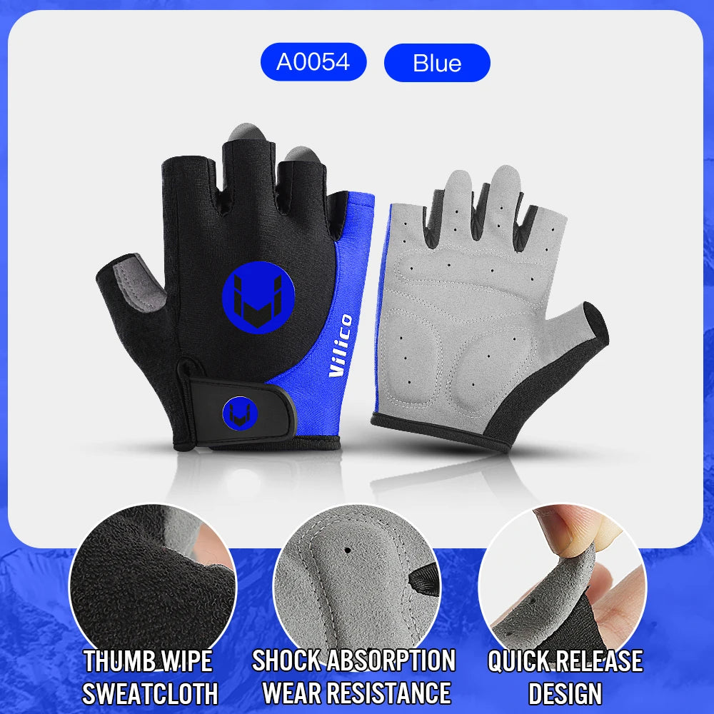Breathable Cycling Gloves Anti Shock MTB Gloves - Smarsty