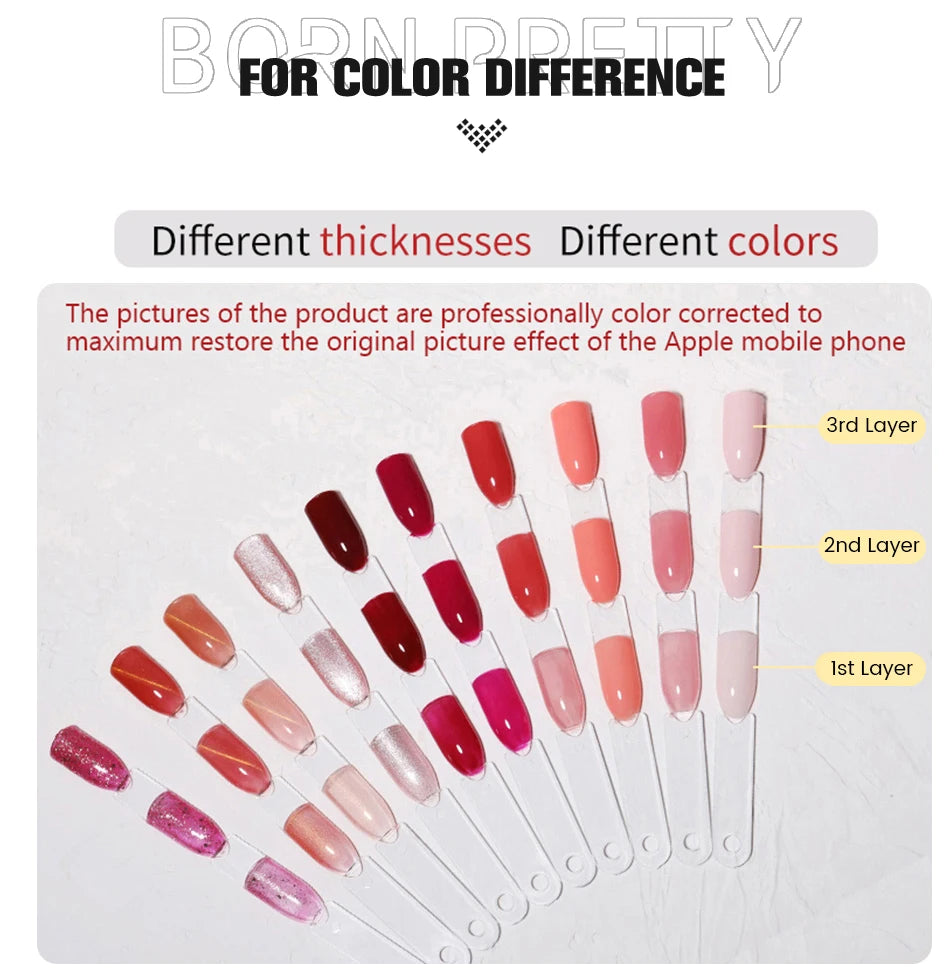 Born Pretty 30ml Milky White Nail Extension Gel - Smarsty