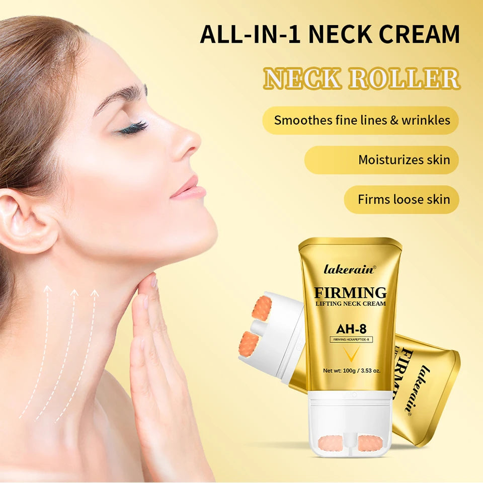 AH-8 Firming Neck Cream Deep Nourishing Moisturizing Neck Lotion Smooths Fine Lines Improves Neck Skin Firmness Skincare Product
