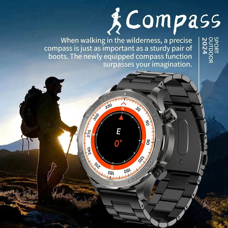 Bluetooth Call Smart Watch For Men With GPS Waterproof - Smarsty