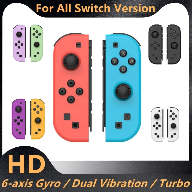 Wireless Gamepad Controller for Switch and PC with Turbo Feature - Smarsty