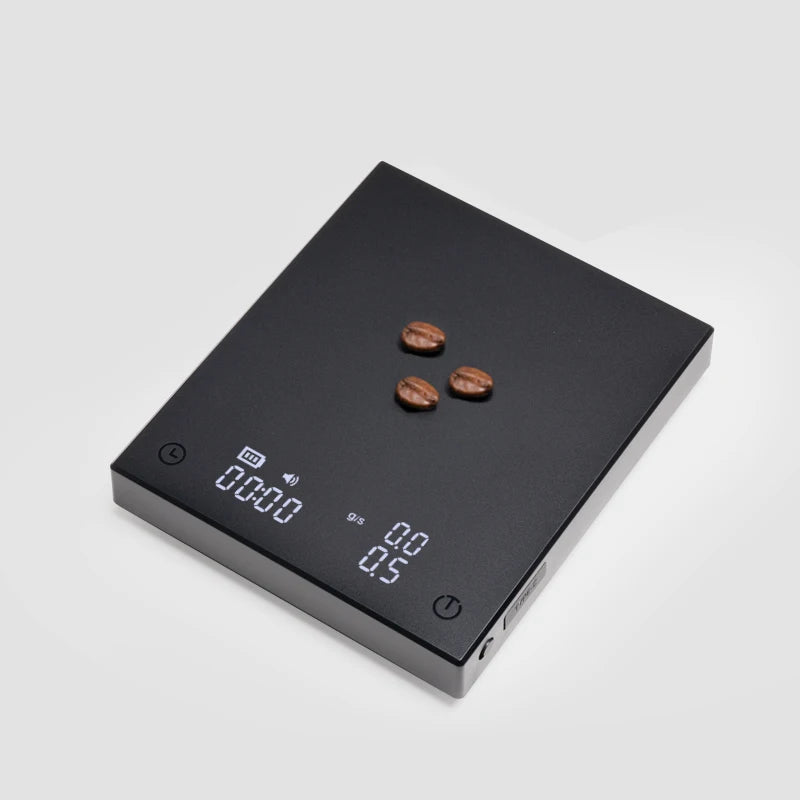 Timemore Basic 2 Black Mirror Coffee Scale with Auto Timer - Smarsty