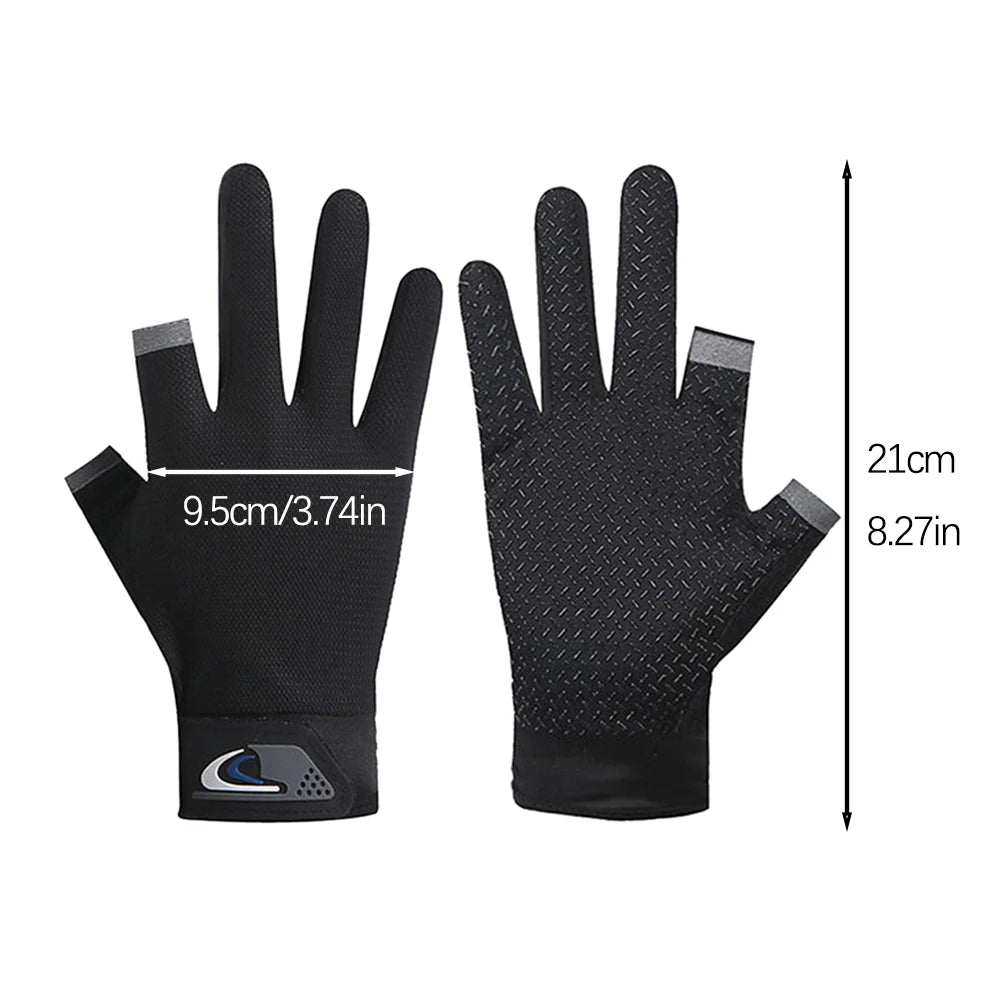 Touchscreen Fishing Gloves Men Women Anti Slip Breathable - Smarsty
