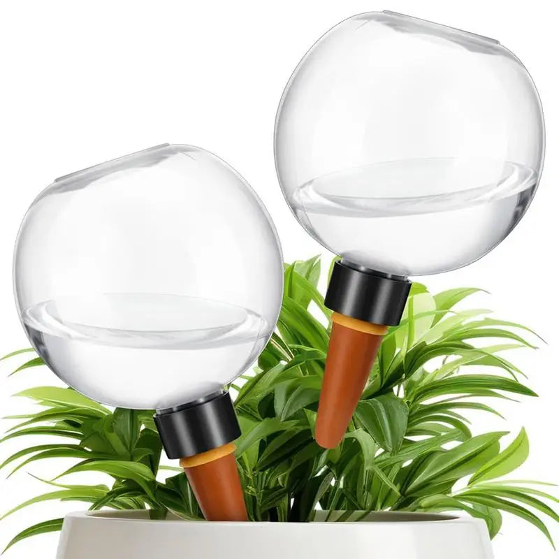 500ML Plant Watering Globes Watering Bulbs Clear Flower Automatic Watering Device Auto Waterer Self-Watering Stakes Irrigation