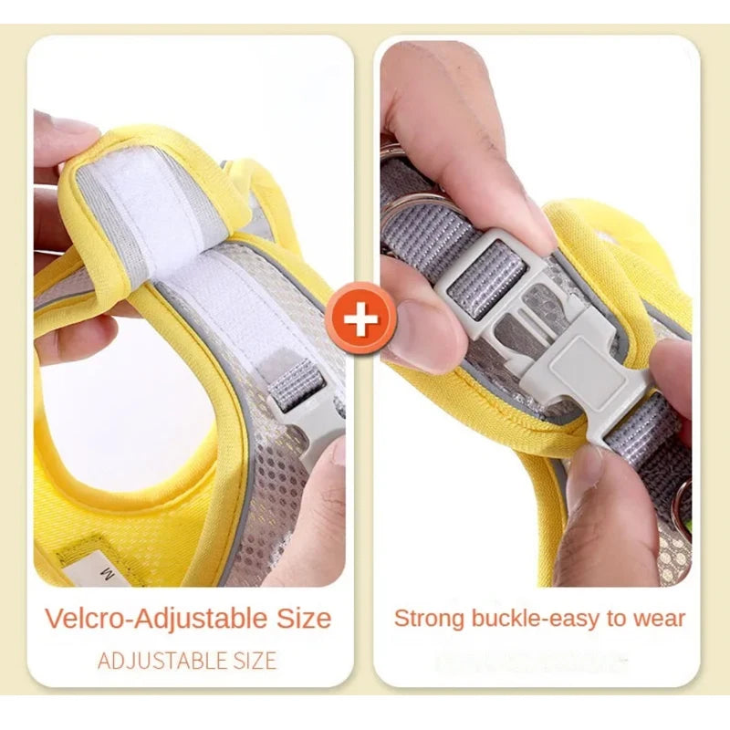 Reflective Adjustable Pet Harness for Outdoor Dogs - Smarsty