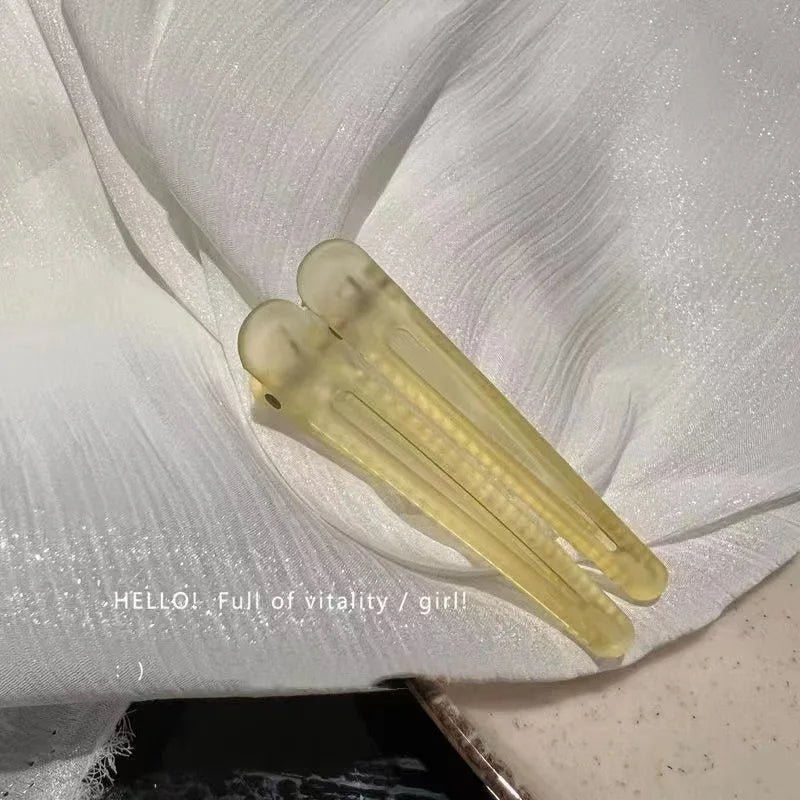 Professional Plastic Hairdressing Duckbill Clips for Styling - Smarsty