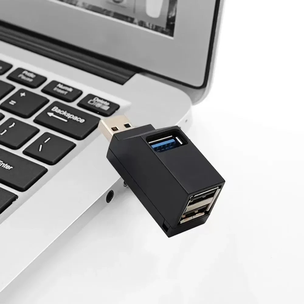 USB 3.0 Car Hub Splitter Multi Port USB Hub Charger