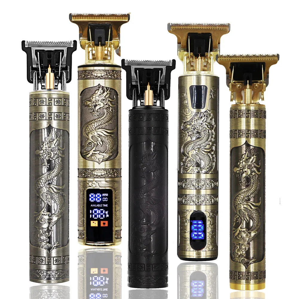 T9 Hair Clipper Repair Beard Shaving Body Hair Trimmer Clippers Electric Machine Men Haircut Machine 0mm Barber Shaver - Smarsty