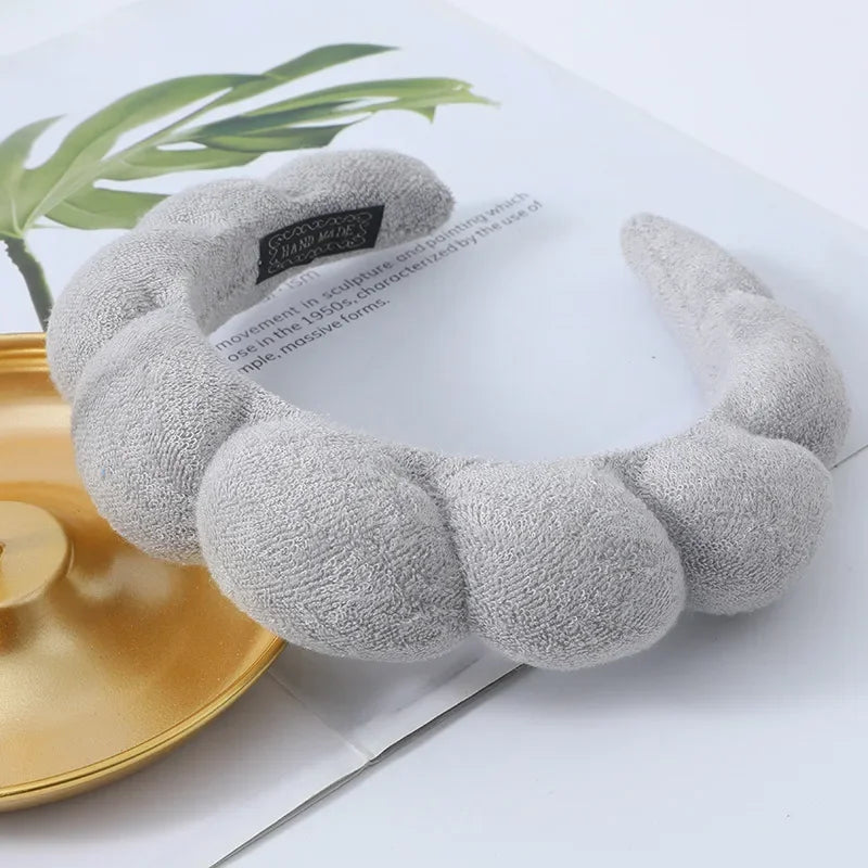 Microfiber Spa Headband Soft Absorbent Face Washing - Smarsty