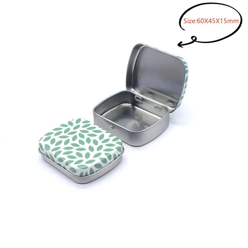 Small Metal Storage Box for Jewelry and Coins - Smarsty