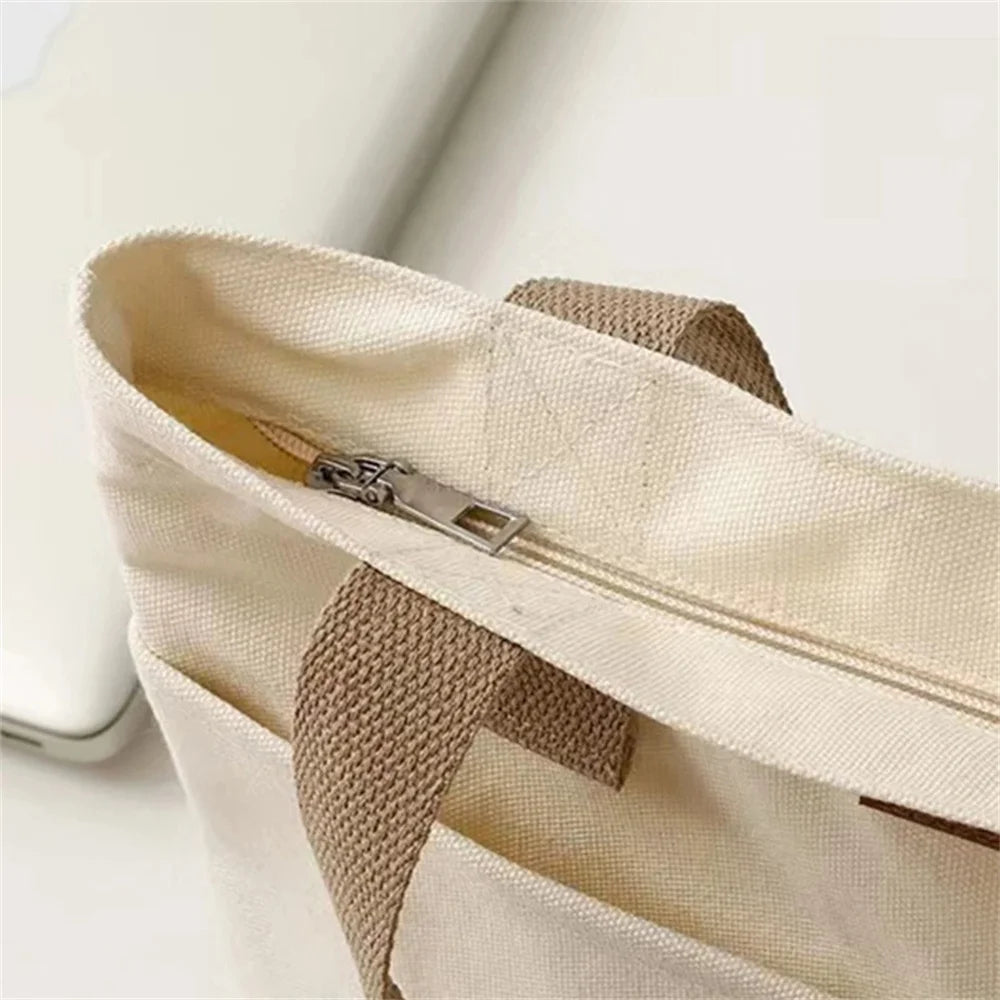 Canvas Tote Bag For Women Large Capacity Everyday Practical - Smarsty