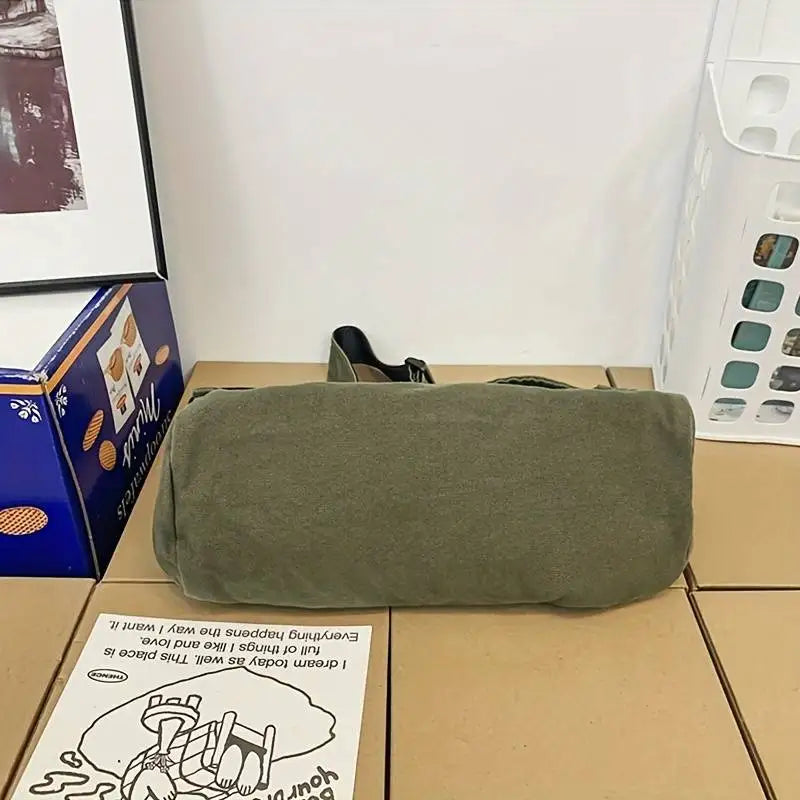 Women's Durable Canvas Messenger Bag Crossbody for Everyday - Smarsty