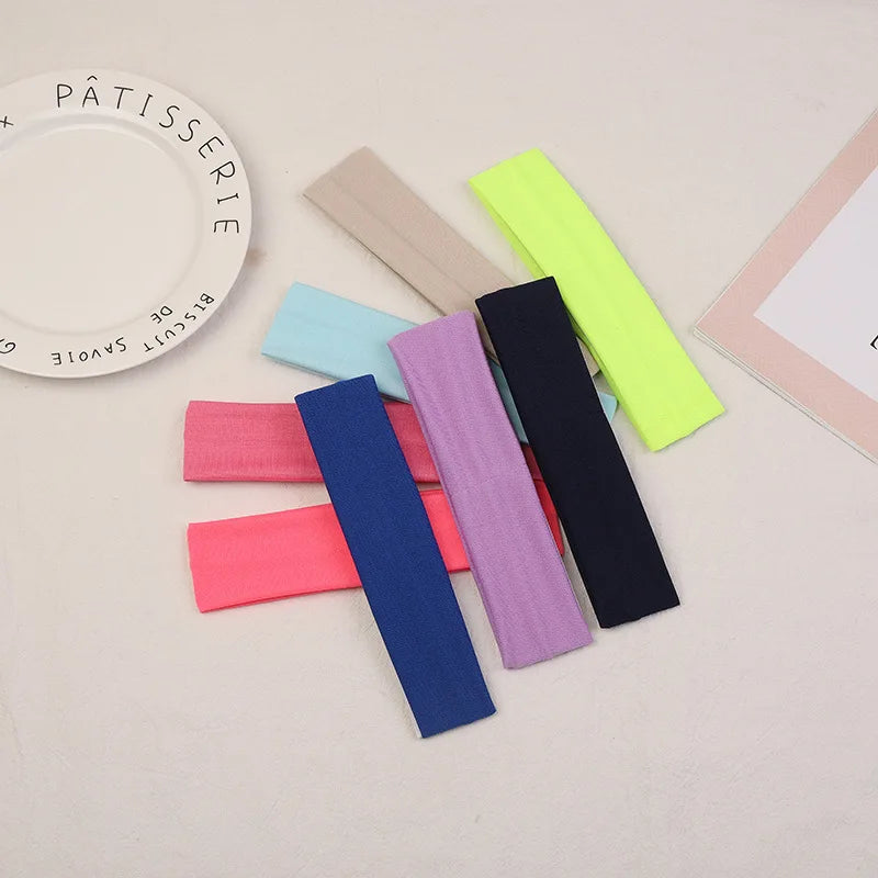 Stretchy Sports Yoga Headband Comfortable Breathable Cotton - Smarsty