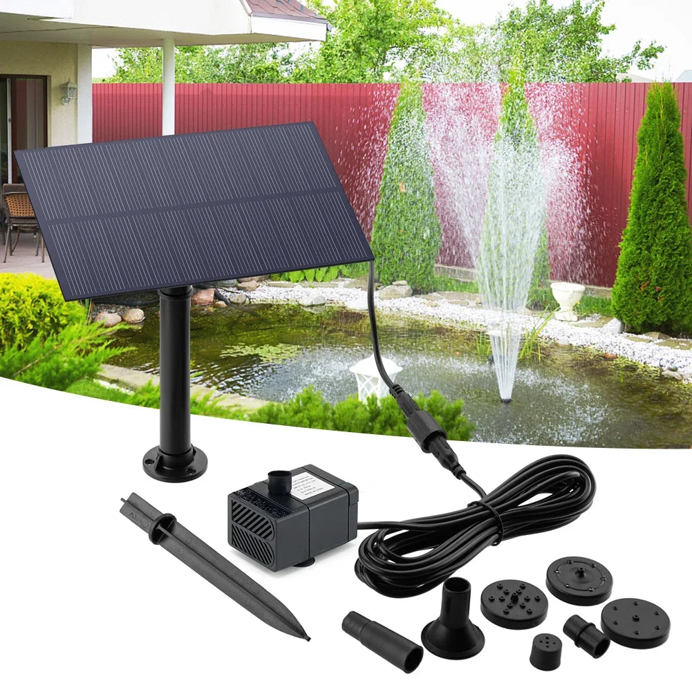 Solar Powered Water Fountain Pump for Garden Decoration - Smarsty