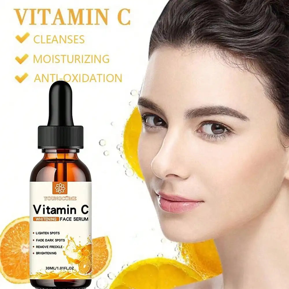 Vitamin C Facial Essence with Hyaluronic Acid for Dark Spot Removal - Smarsty