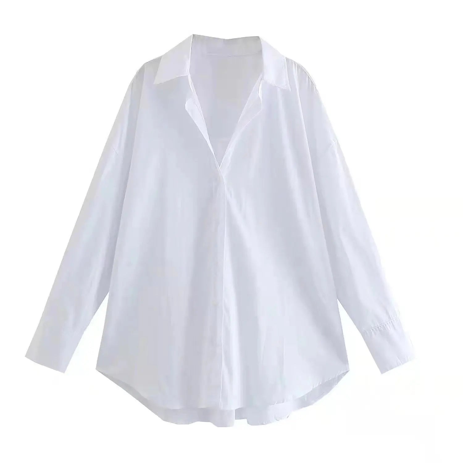 MUJER Women Shirt Multicolour Button Up Shirt Women Summer Long Sleeve Top Female Streetwear Oversize Shirts And Blouses Women - Smarsty