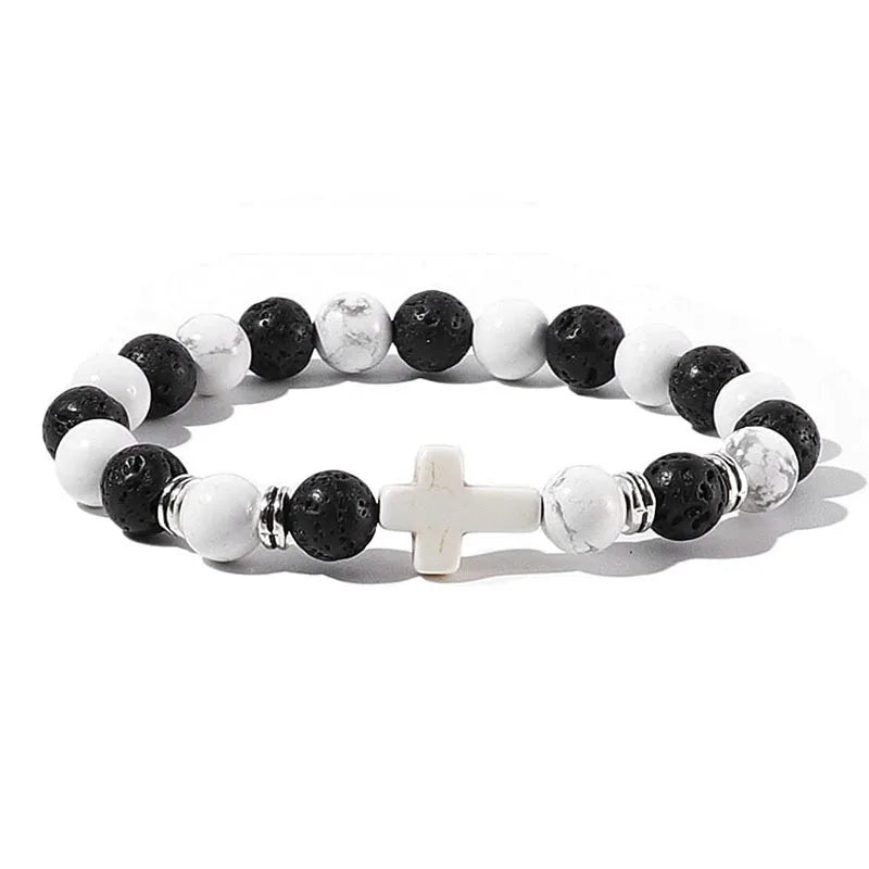 Natural Stone Beads Meditation Bracelet for Yoga - Smarsty