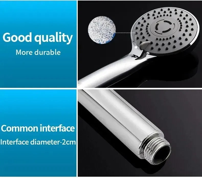 High Pressure Hand Shower with Large Water Output - Smarsty