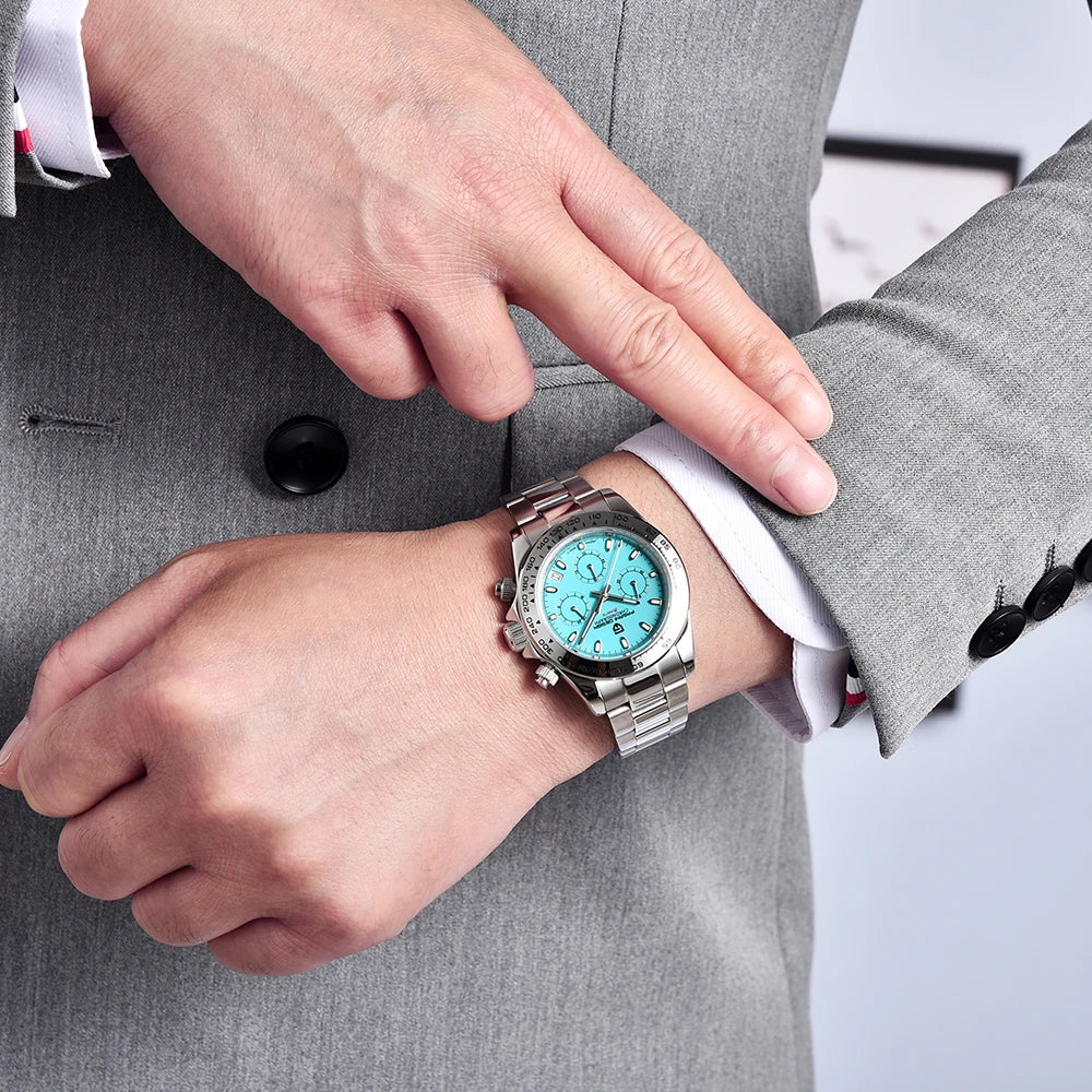 PAGANI DESIGN Luxury Men's Quartz Chronograph Watch - Smarsty