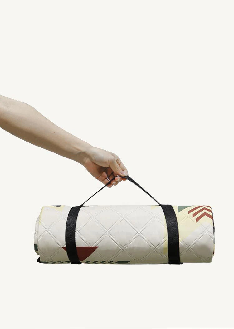 200x200CM Waterproof Picnic Blanket Large Beach Blanket Outdoor Picnic Mat Beach Mat with Carrying Handle for Travel Camping by Smarsty