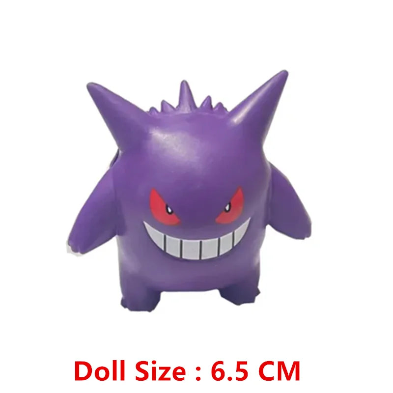 Pokemon 4-13Cm New Cartoons Movie Anime Figure Pikachu Mewtwo Charmander Blastoise Gurado Pet Action Model Toy Gifts by Smarsty