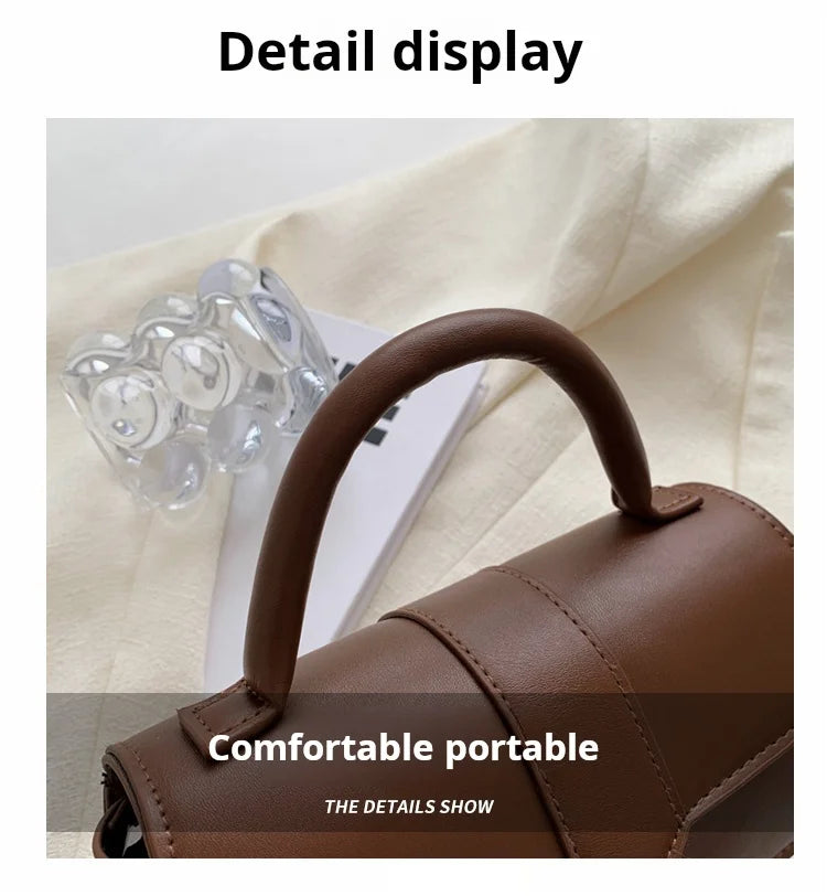 Durable PU Leather Shoulder Bag for Women Crossbody Satchel - Smarsty