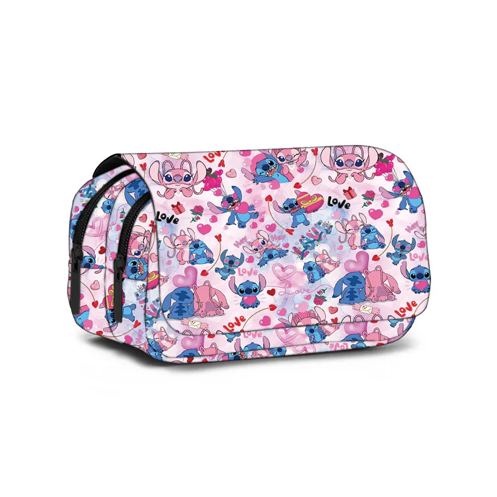 Flap Pen Bag For School Girls Pencil Case Kawaii Durable - Smarsty