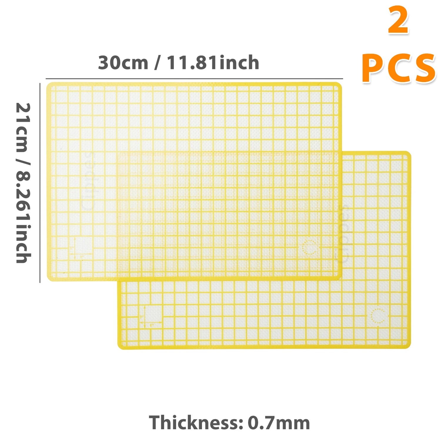 Silicone Baking Mats Non Stick Heat Resistant Set - Smarsty