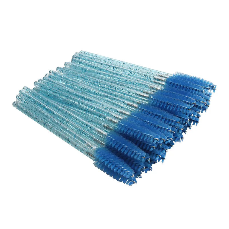 100 Pcs Disposable Eyelash Brushes for Easy Makeup Application - Smarsty