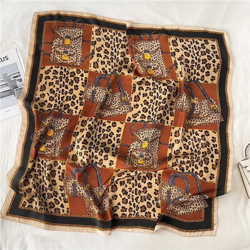 Luxury Women's Spring Polyester Scarf Soft Smooth Shawl - Smarsty