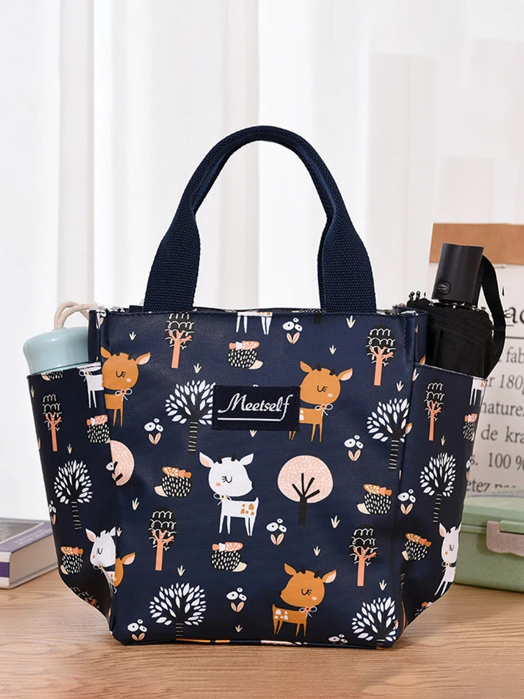 Insulated Thermal Lunch Bag Bento Tote For Office Workers - Smarsty