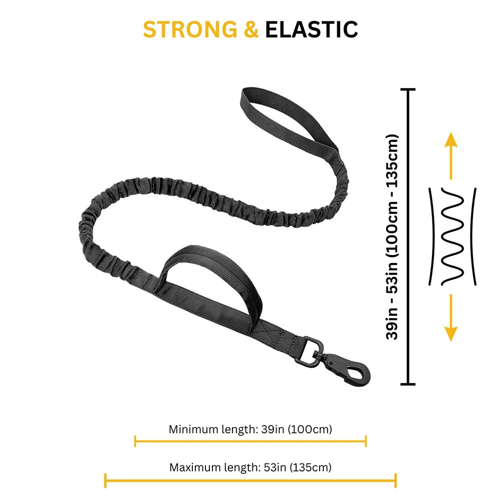 Adjustable Tactical Puppy Harness and Leash for Training - Smarsty