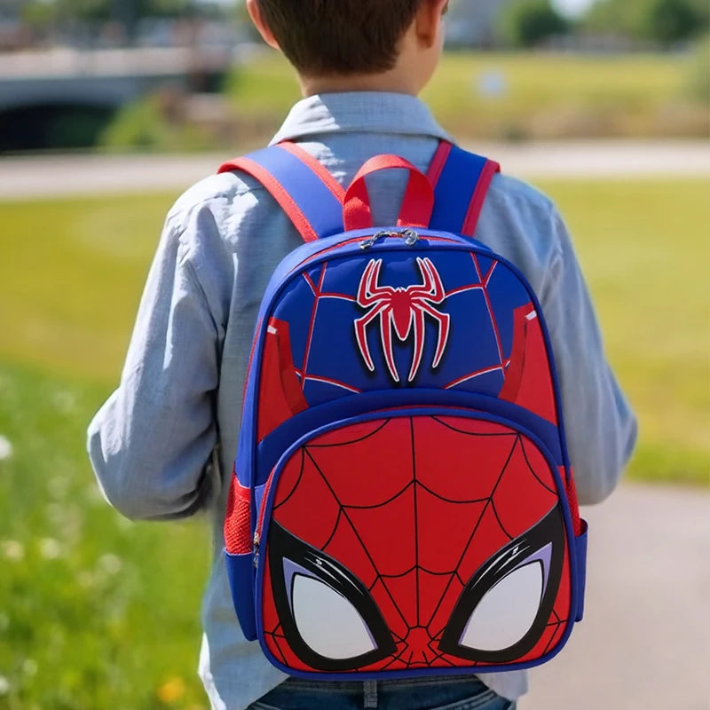 Waterproof Kids Backpack With 3D Cartoon Design Multi Pocket - Smarsty