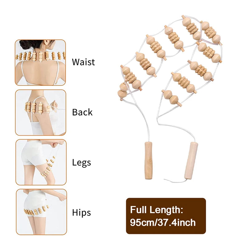Wooden Therapy Massage Tool for Pain Relief - Smarsty