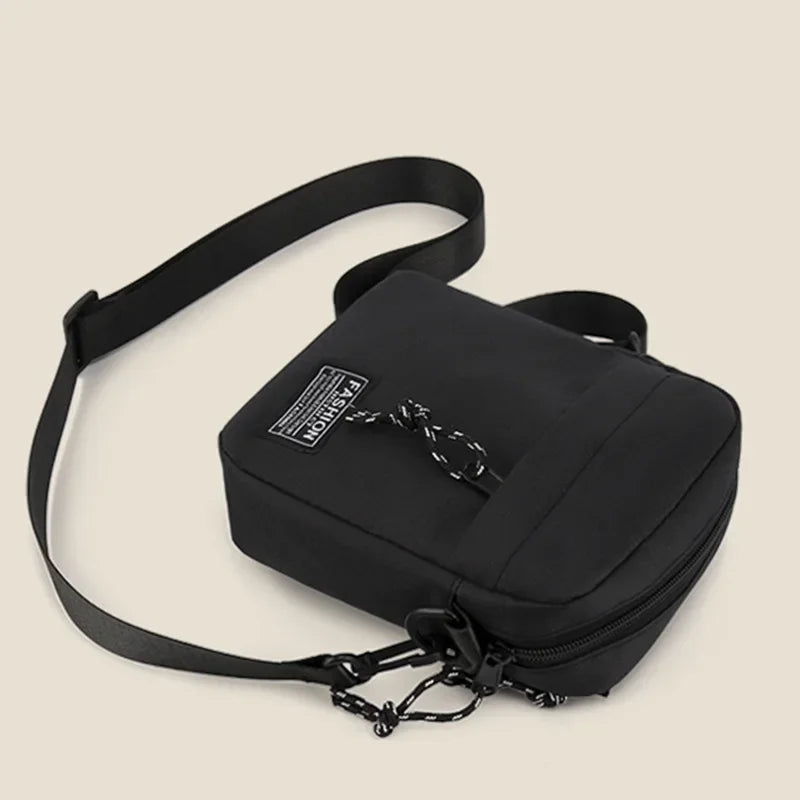 Compact Square Crossbody Bag With Oxford Cloth Durability - Smarsty