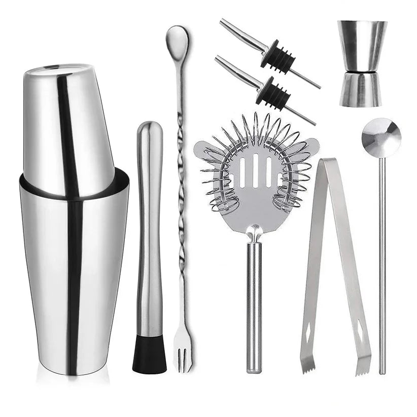 Stainless Steel Cocktail Shaker Set for Perfect Drinks - Smarsty