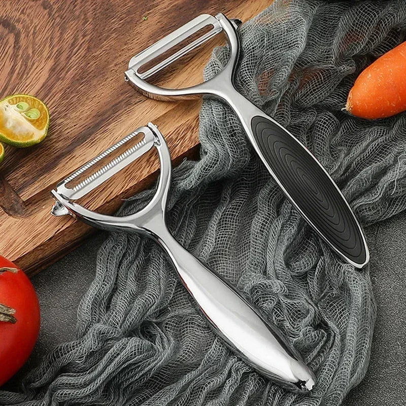 304 Stainless Steel Y-Shaped Potato Apple Peeler Rotatable Fruits Peeler Peeling Tool Kitchen Gadgets Fruit Vegetable Tools by Smarsty