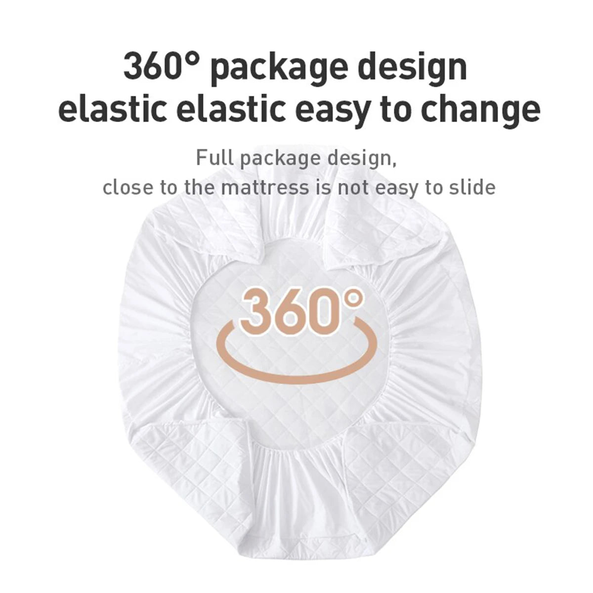 Waterproof Mattress Protector with Anti Dust Mite Feature - Smarsty